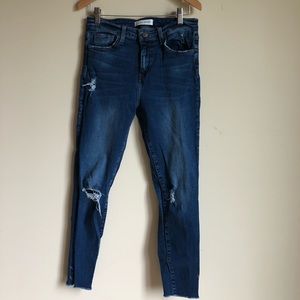 Flying Monkey Dark Distressed Jeans